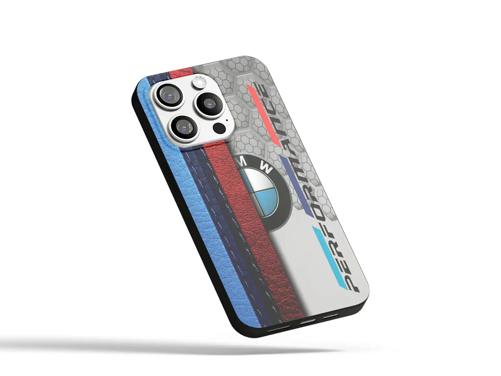BMW Cover in Silicone Smartphone Aspetto da Corsa Drift